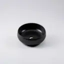 Asti 87 Counter-Top Circular Matt Black Basin, No Overflow