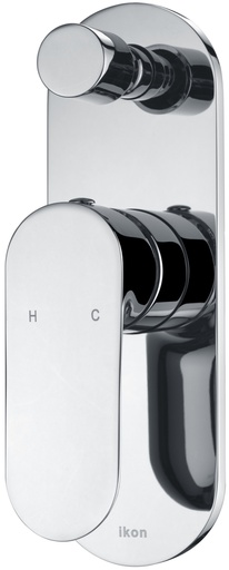 Banda Wall Mixer with Diverter (Chrome)