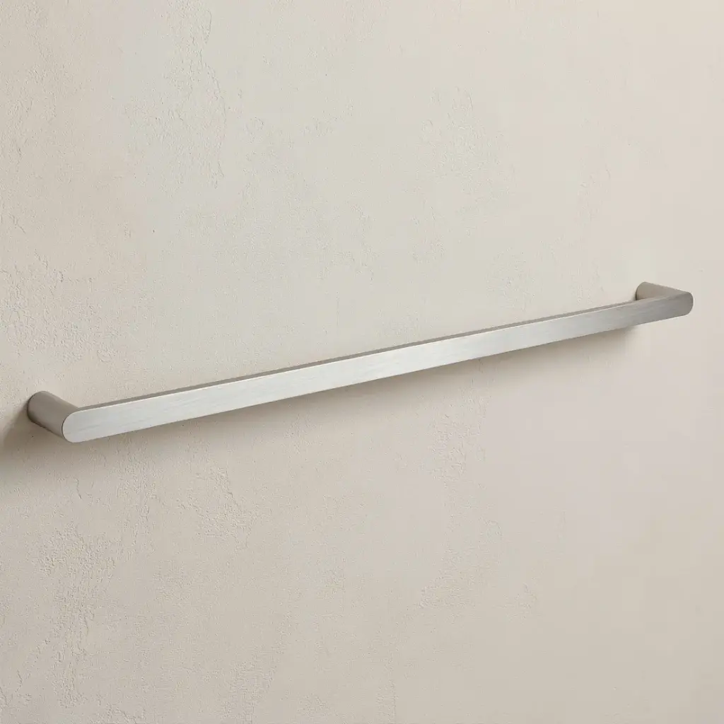 [40929] Bellino Brushed Nickel 800mm Single Towel Rail
