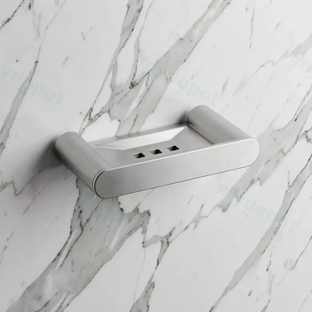 Bellino Brushed Nickel Soap Dish