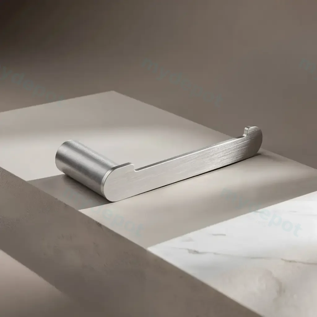 [40936] Bellino Brushed Nickel Toilet Roll Holder