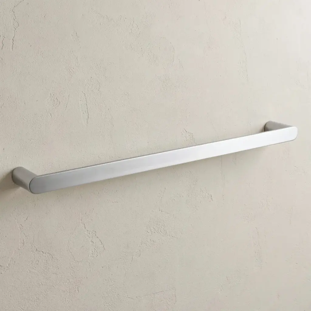 [40875] Bellino Chrome 800mm Single Towel Rail