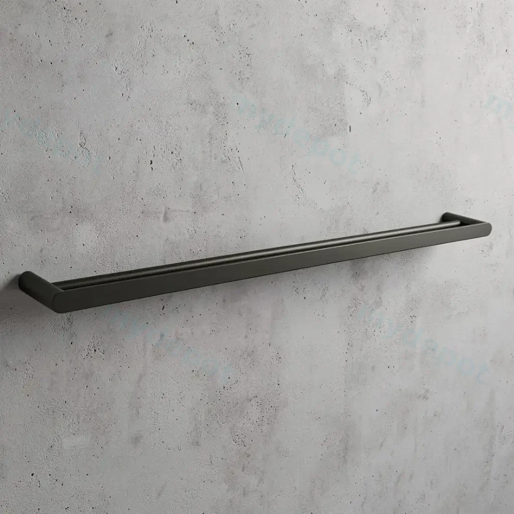 Bellino Gun Metal Grey 800mm Double Towel Rail