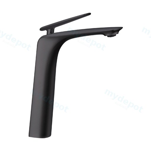 [40938] Bellino Gun Metal Grey Tall Basin Mixer