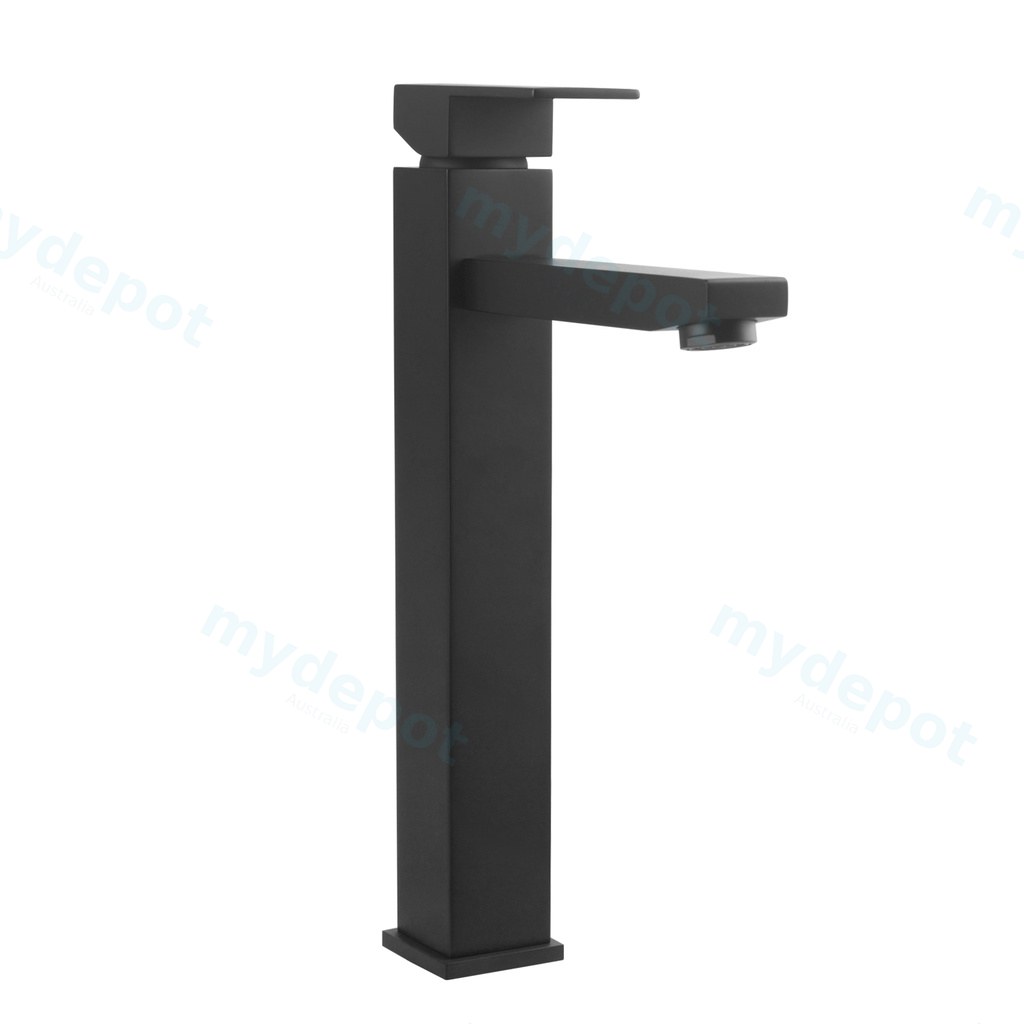[40231] Black Tall Basin Mixer