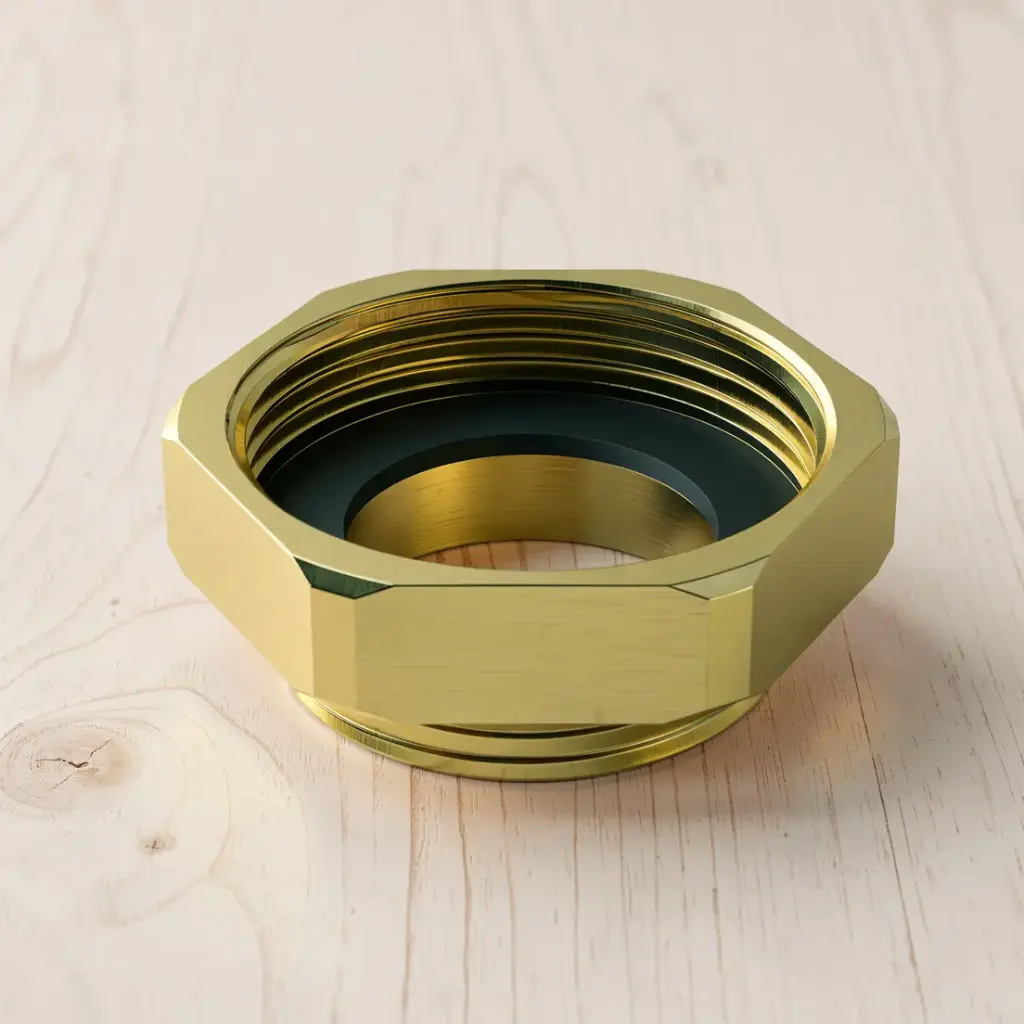 [44599] Bottle Trap Adaptor 32mm To 40mm Brushed Gold