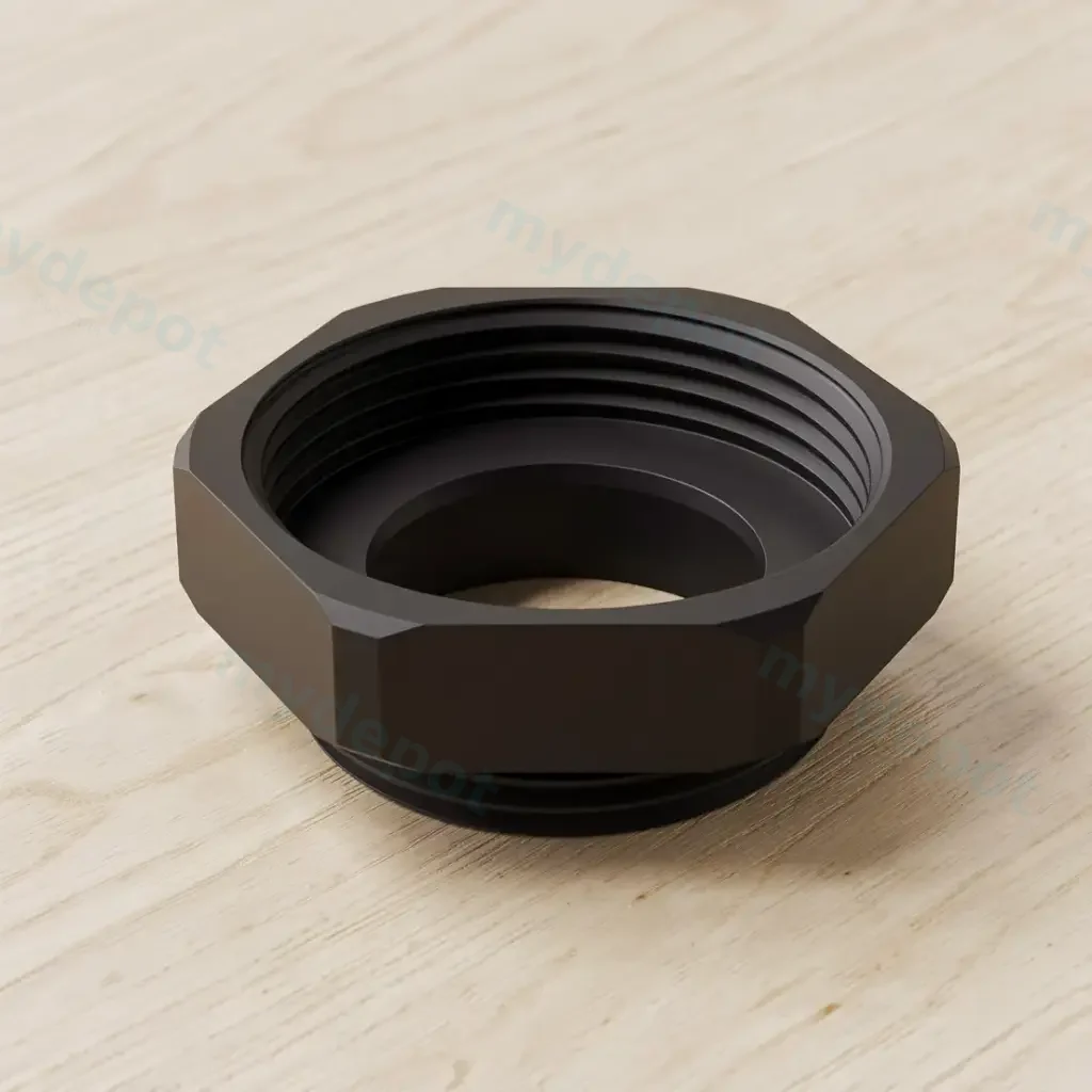 Bottle Trap Adaptor 32mm To 40mm Matt Black