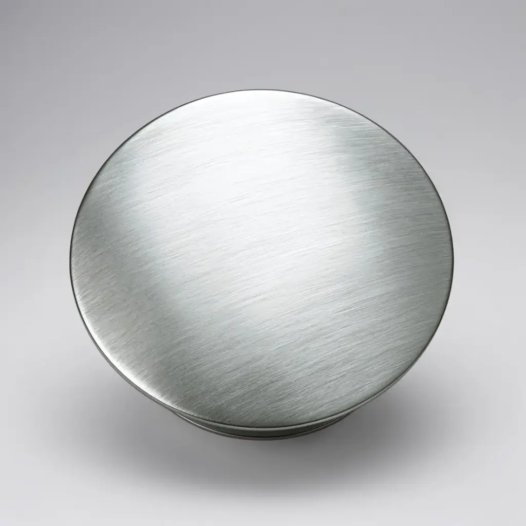 Brush Nickle Metal Cap For Pop-Up Waste