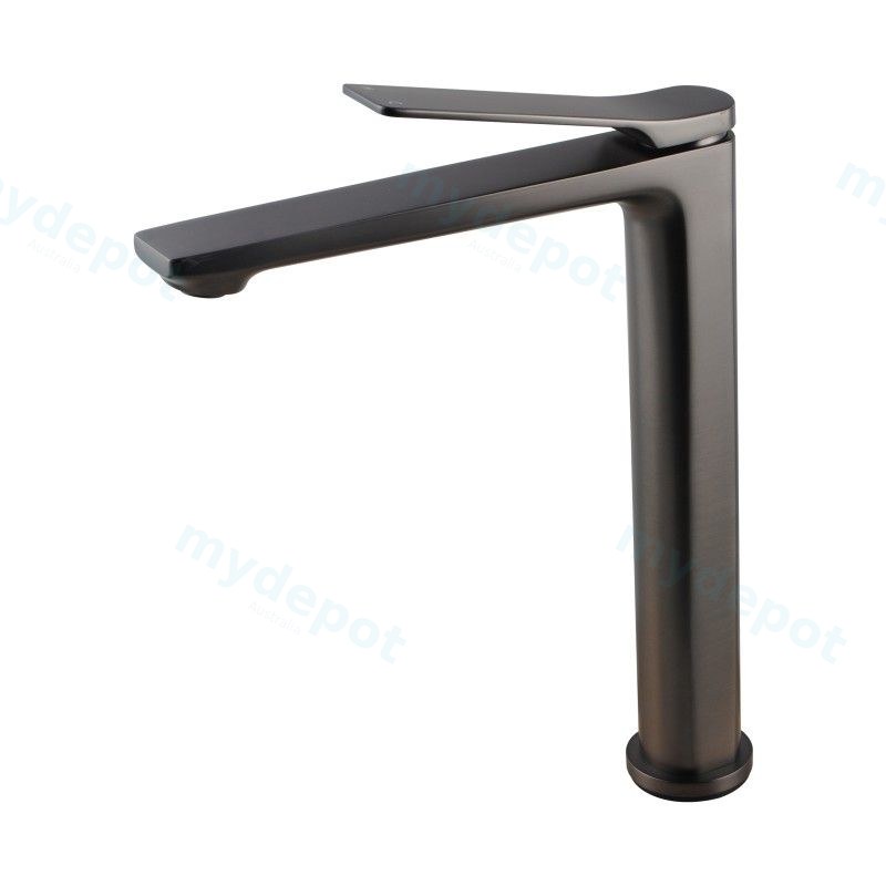 [41141] Brushed Gun Metal Grey Tall Kitchen Mixer
