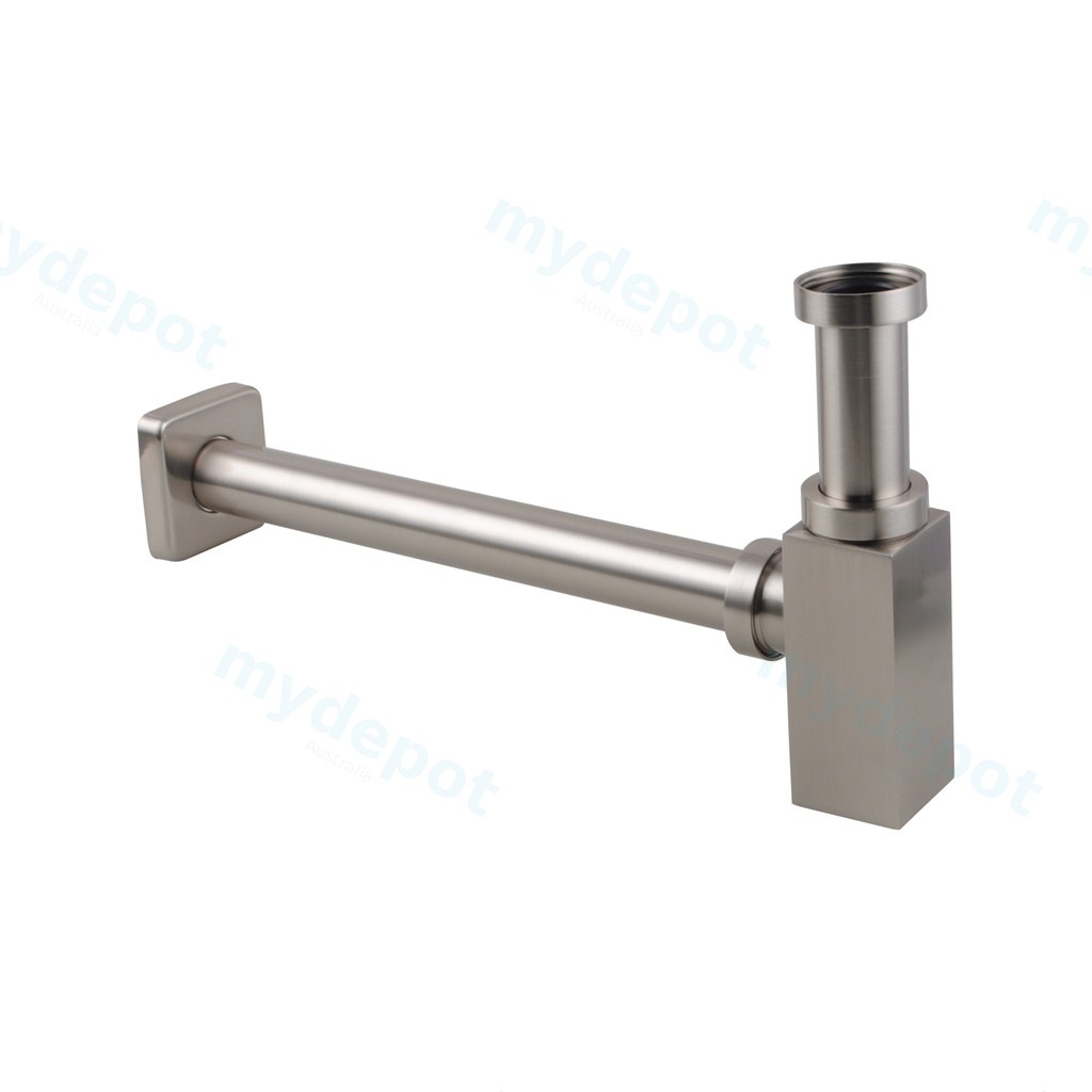 [40501] Brushed Nickel Bottle Trap 32mm