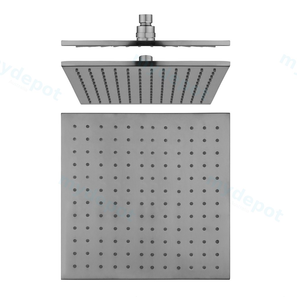 Cavallo 10″ Brushed Nickel Soild Brass Shower Head