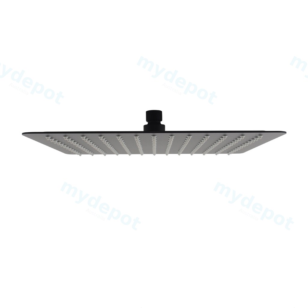 Cavallo 12" Matte Black Ultra-thin Shower head