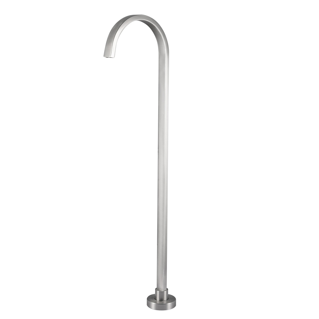 [41026] Cavallo Brushed Nickel Free Standing Spout