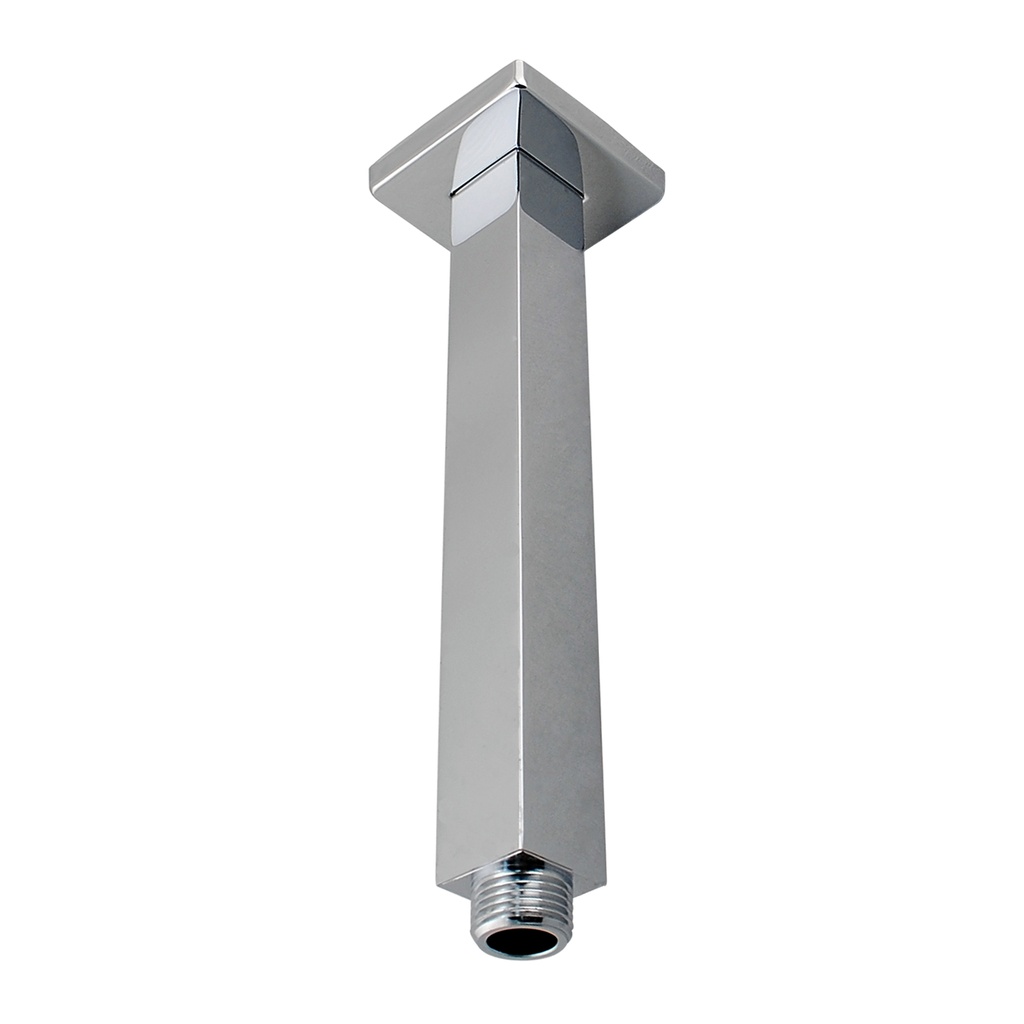 [41028] Cavallo Brushed Nickel Square Ceiling Shower Arm 200mm