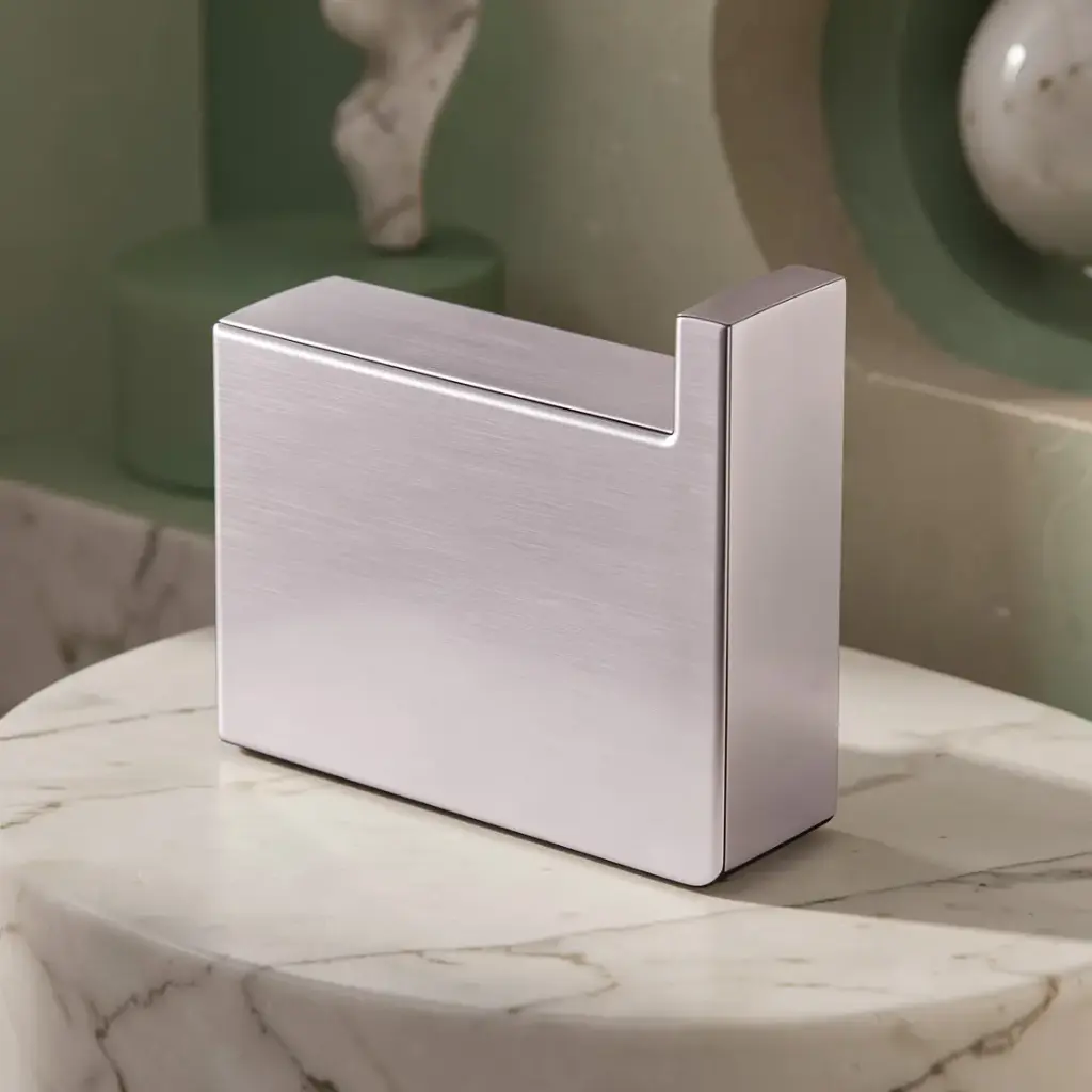 Cavallo Brushed Nickel Square Robe Hook