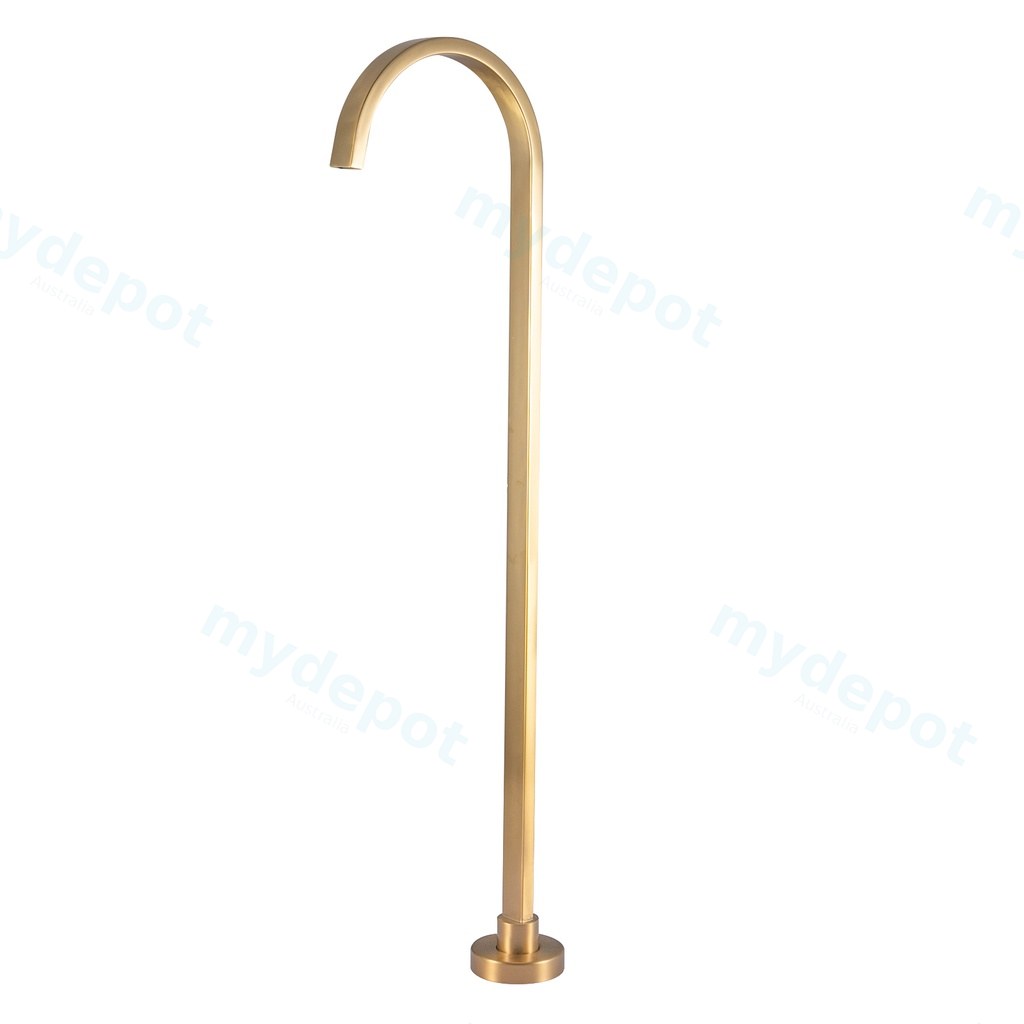 [41012] Cavallo Brushed Yellow Gold Free Standing Spout