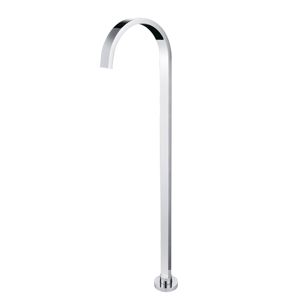 [40974] Cavallo Chrome Free Standing Spout