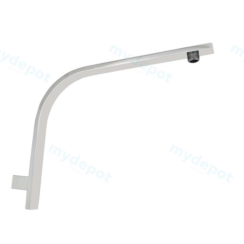[40980] Cavallo Chrome Gooseneck Wall Mounted Shower Arm
