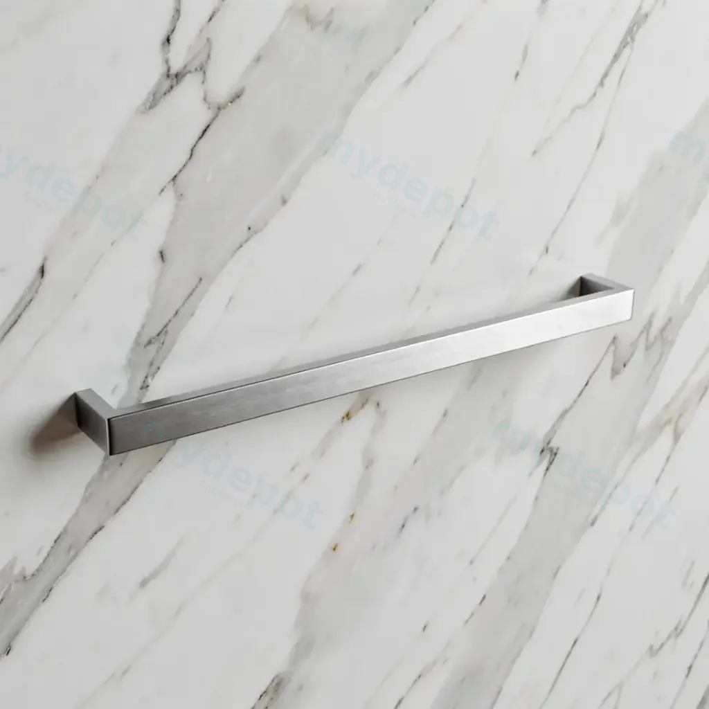 Cavallo Chrome Square Single Towel Rail 600mm