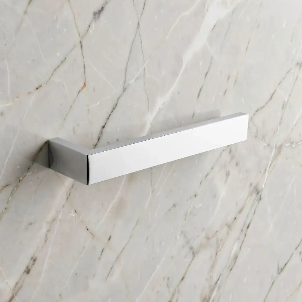 [40985] Cavallo Chrome Square Towel Rail 255mm