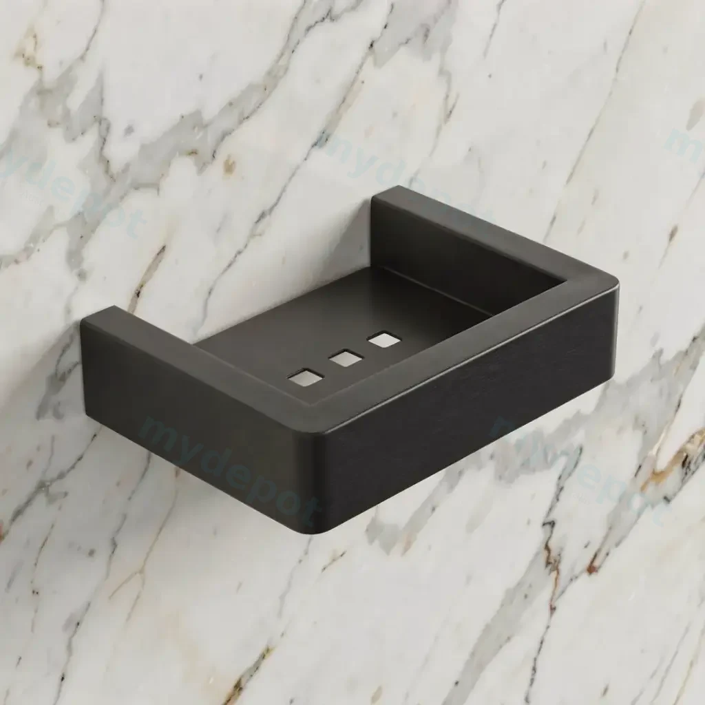 [41050] Cavallo Gun Metal Grey Soap Dish Holder