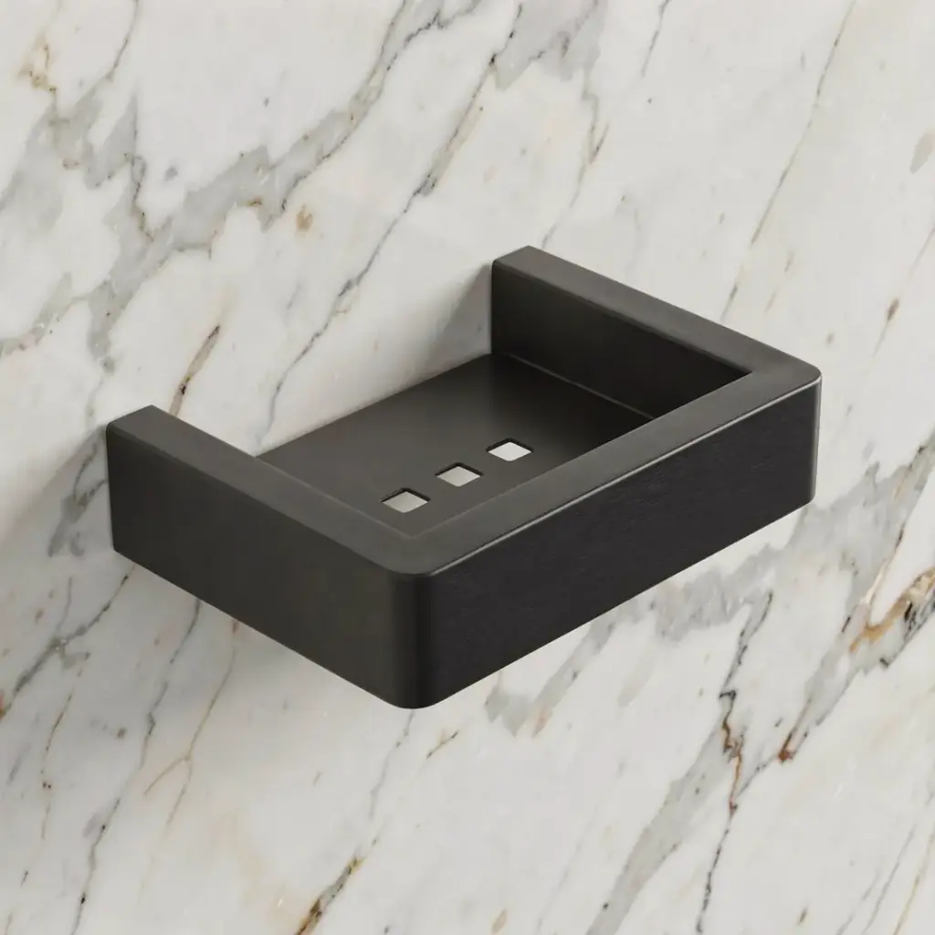 [41050] Cavallo Gun Metal Grey Soap Dish Holder