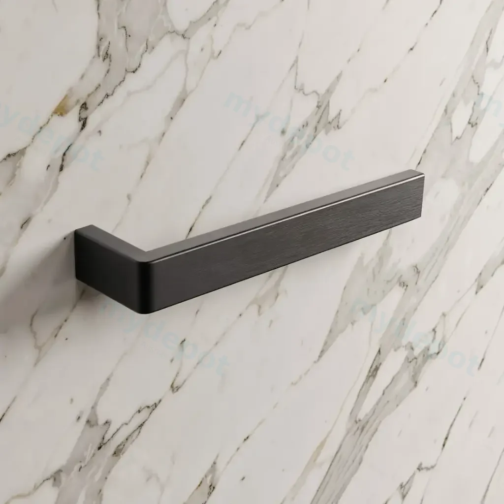 Cavallo Gun Metal Grey Square Towel Rail 255mm