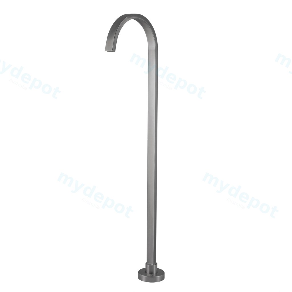 Cavallo Gun Metl Grey Free Standing Spout