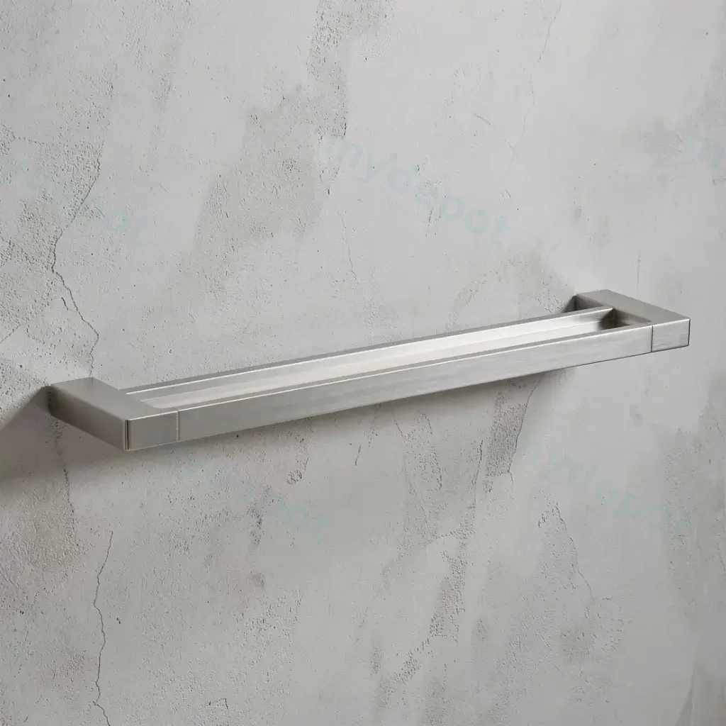 [43556] Ceram Double Towel Rail 600 mm(Brushed Nickel)