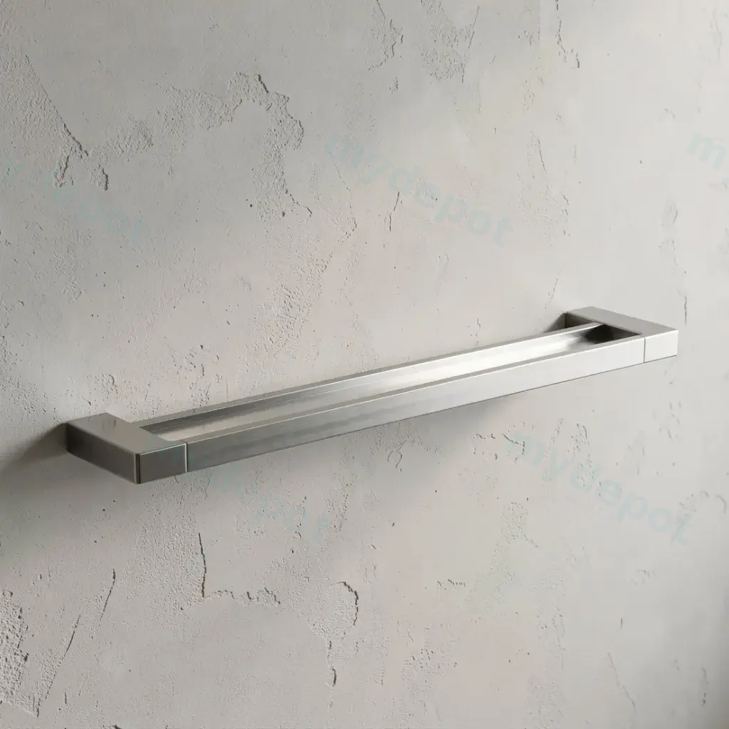 [43560] Ceram Double Towel Rail 800 mm(Brushed Nickel)