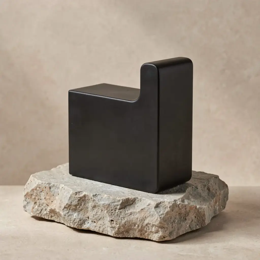 Ceram Robe Hook(Matt Black)