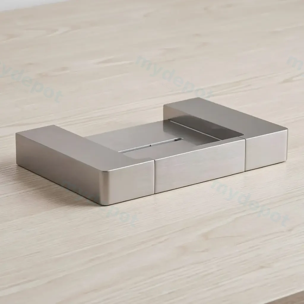 Ceram Soap Holder(Brushed Nickel)