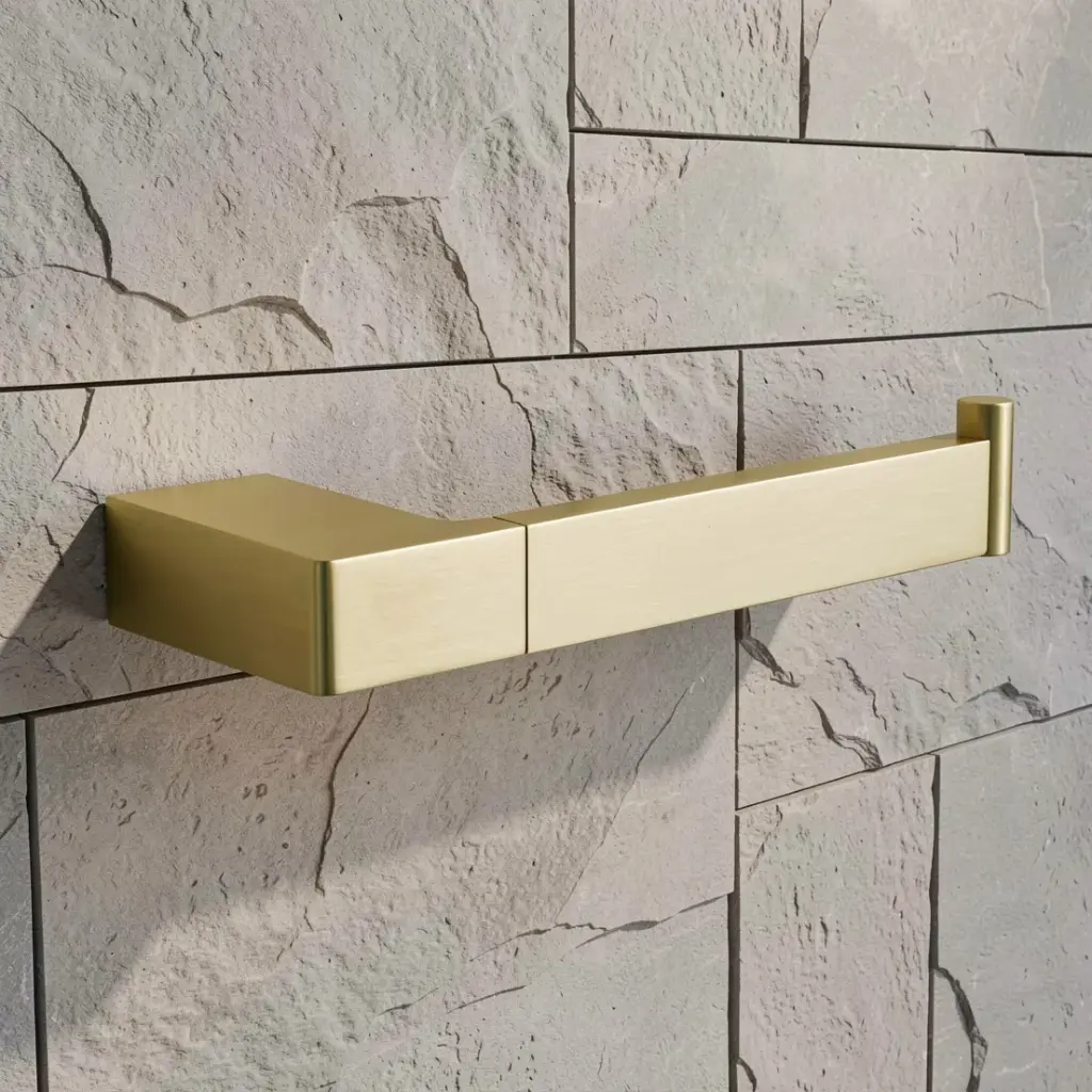 [43562] Ceram Toilet Roll Holder(Brushed Gold)