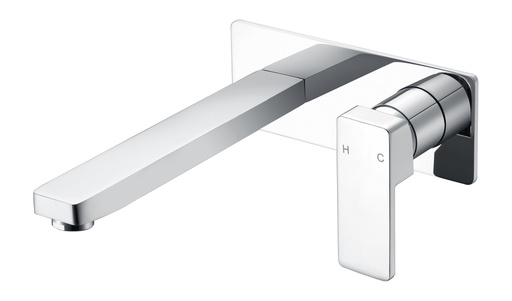 [43197] Ceram Wall Basin Mixer(Chrome)