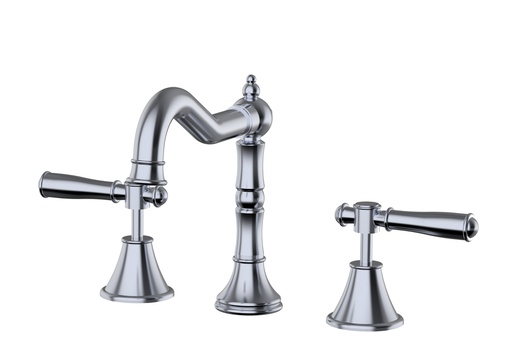 [44304] Clasico Basin Set Chrome Lead Free
