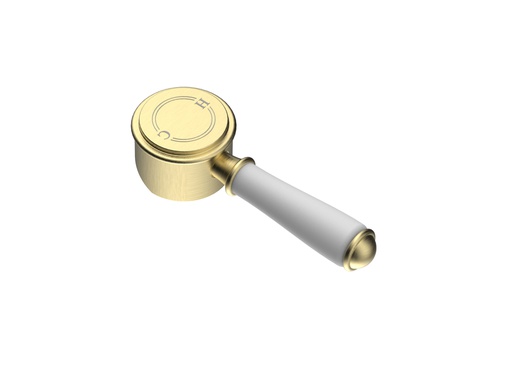 [44245] Clasico Ceramic Handle in Brushed Gold