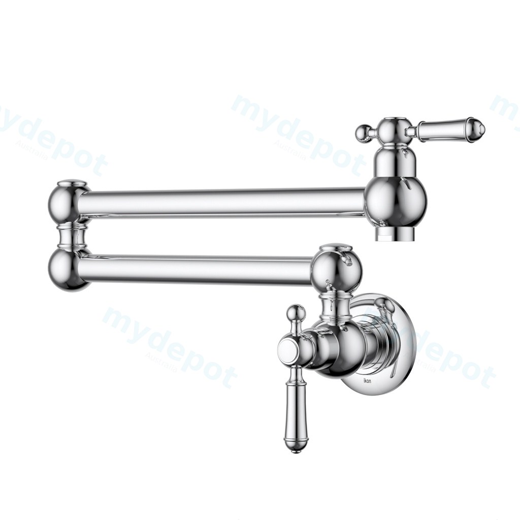 Clasico Kitchen Pot Filler Chrome Lead Free