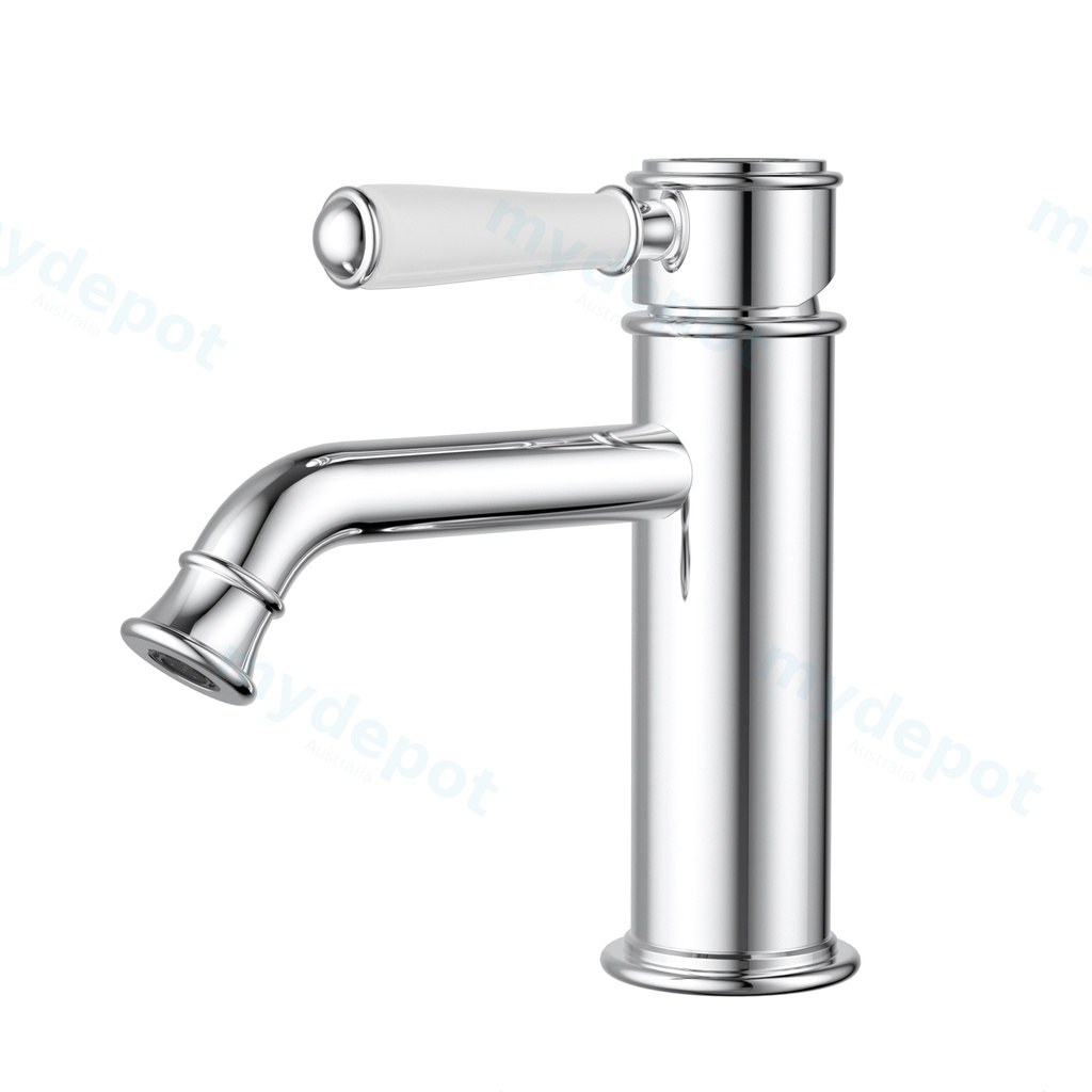 [44674] Clasico New Basin Mixer Ceramic Handle Chrome