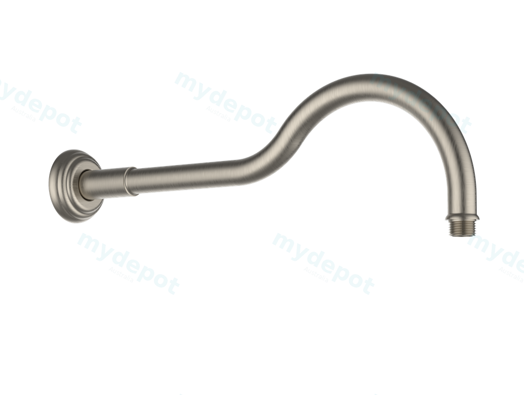 Clasico Shower Arm In Brushed Nickel