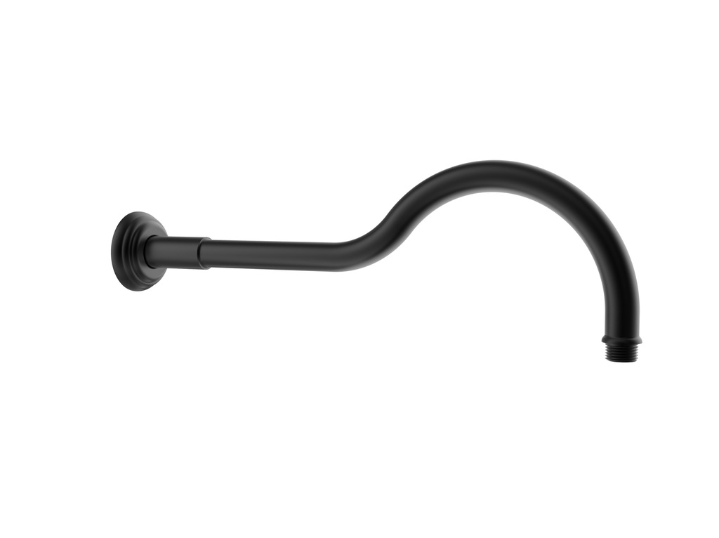 [44378] Clasico Shower Arm in Matt Black