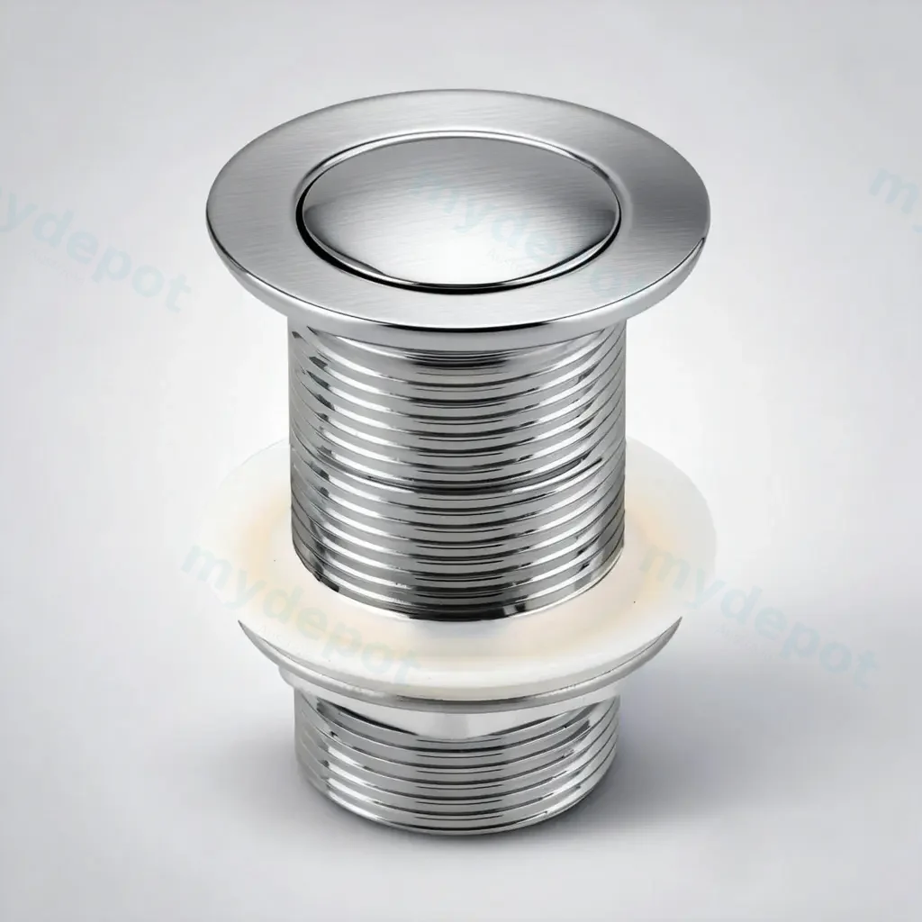 [70067/SPW32BN-NF] Coco Brushed Nickel Solid 32mm Pop Up Waste Non Overflow