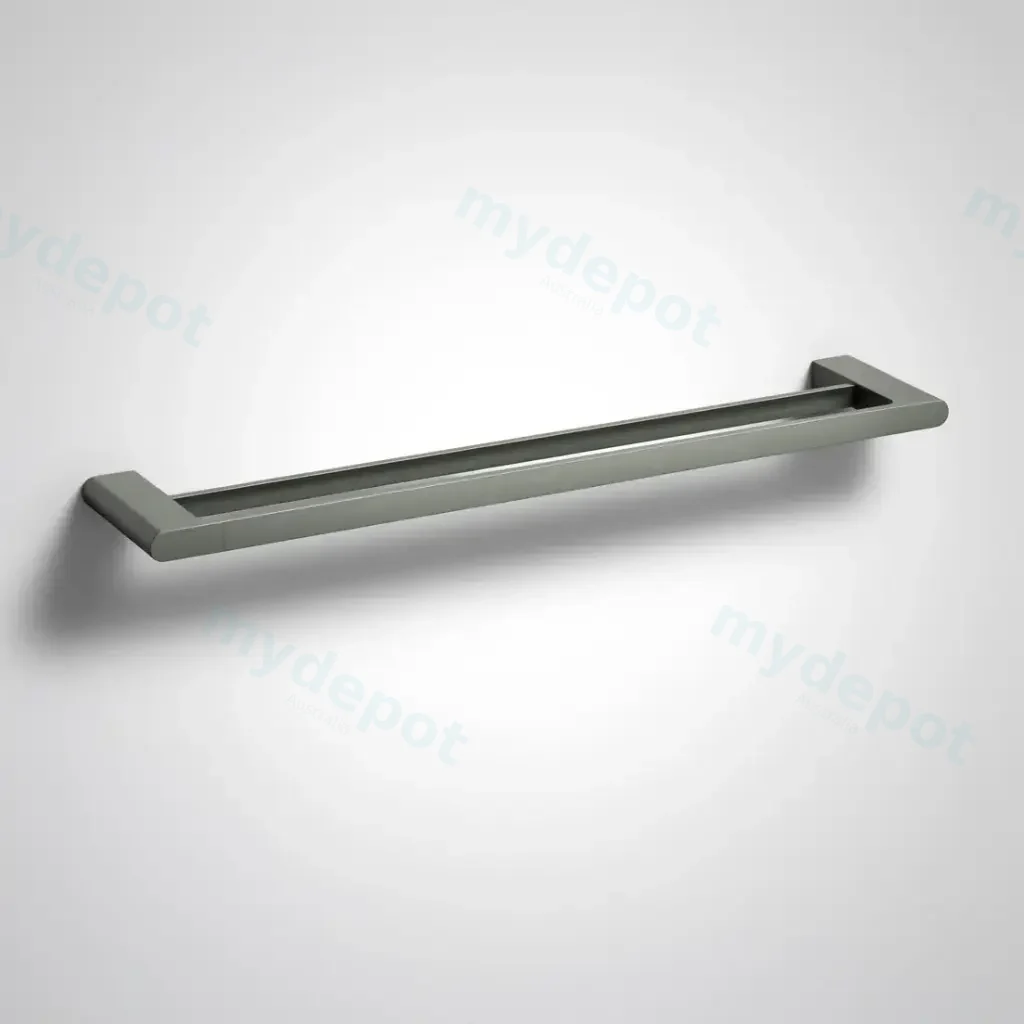 [44560] Cora  Double Towel Rail 600mm Gun Metal