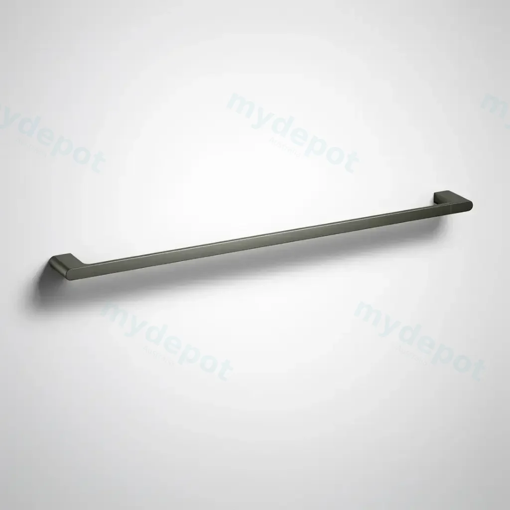 Cora  Single Towel Rail 800mm Gun Metal