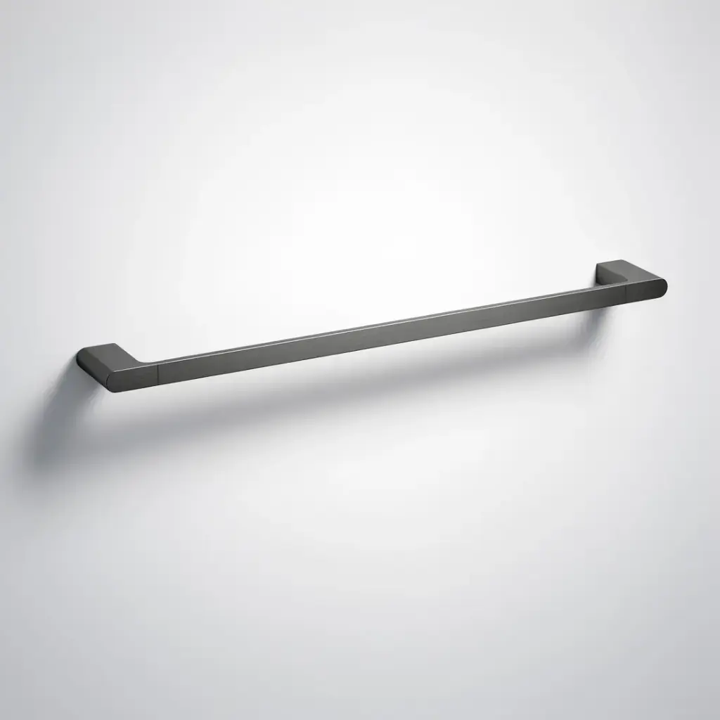 [44554] Cora Single Towel Rail 600mm Gun Metal