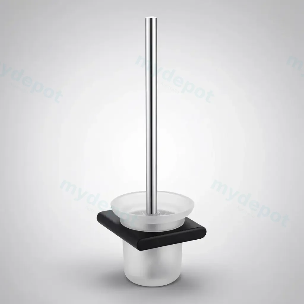 [43500] Cora Toilet Brush Holder(Matt Black)