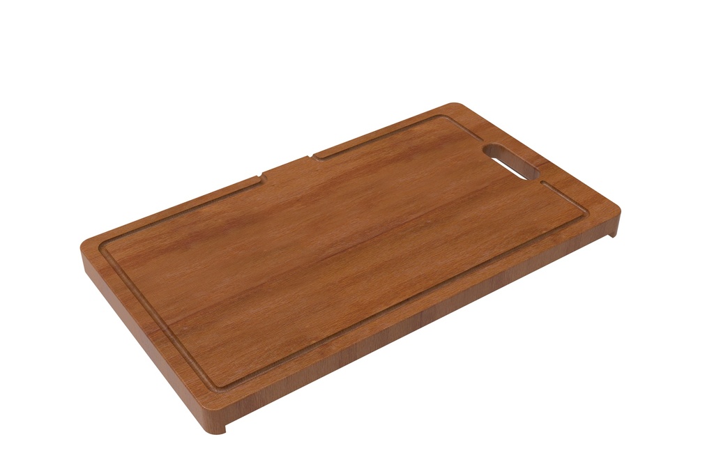 [56009] Crete Sink Sapele Hard Wood Chopping Board