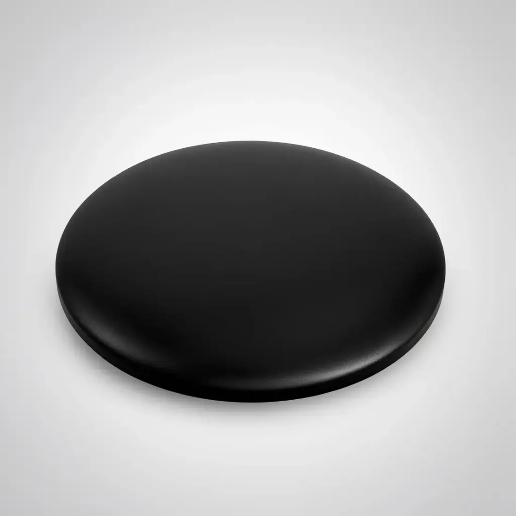 [55535] Diameter:68mm Matte Black Solid Surface Basin Pop-Up Waste Cap
