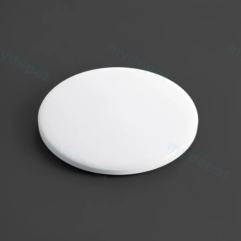 [55533] Diameter:68mm Matte White Solid Surface Basin Pop-Up Waste Cap