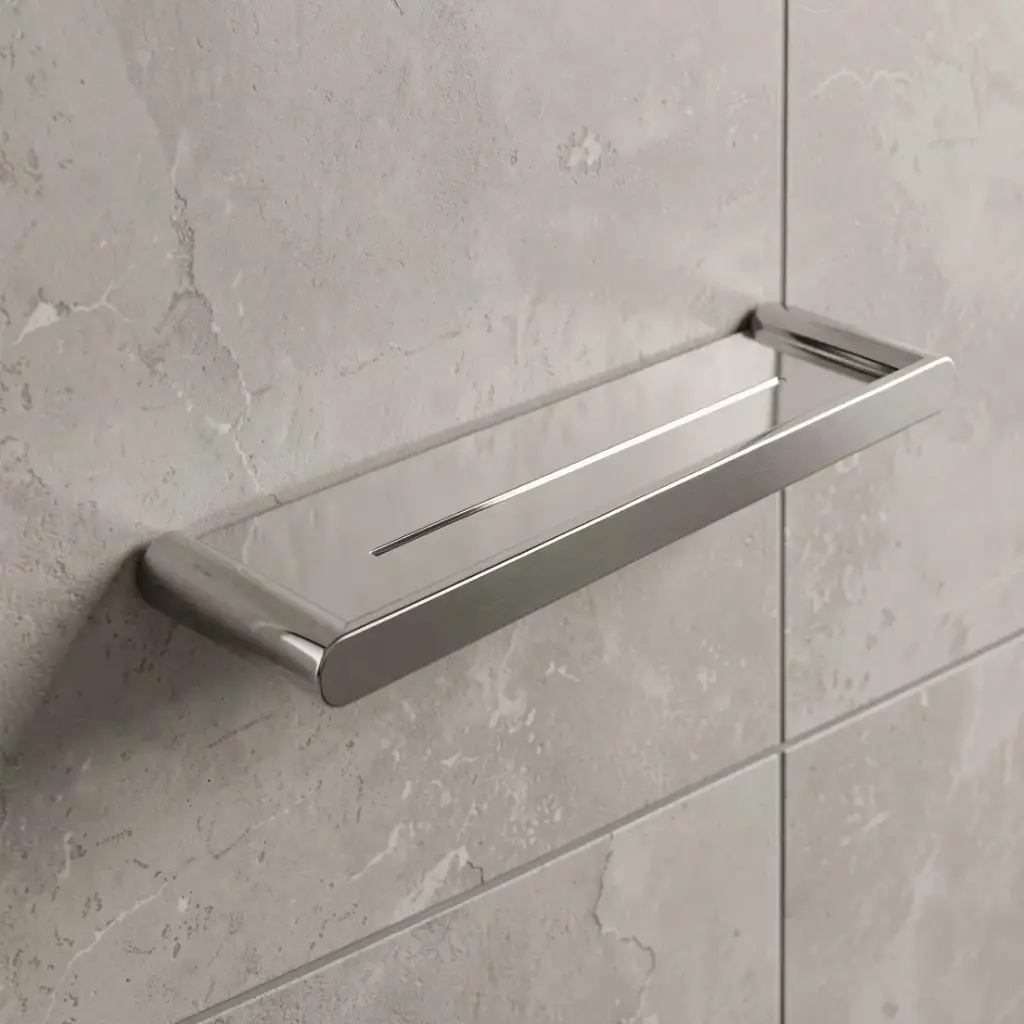 [43422] Dove Glass Shelf(Chrome)