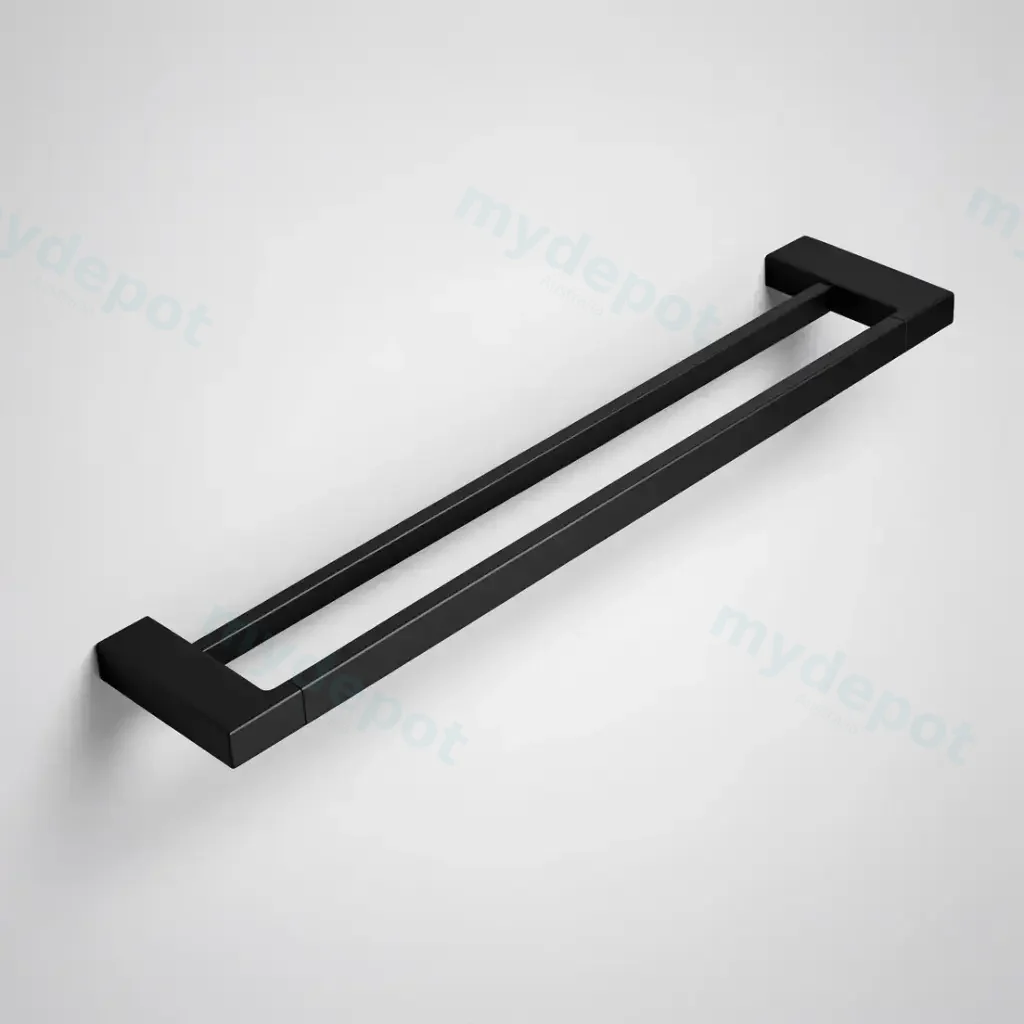 Eden Double Towel Rail 600 mm(Matt Black)